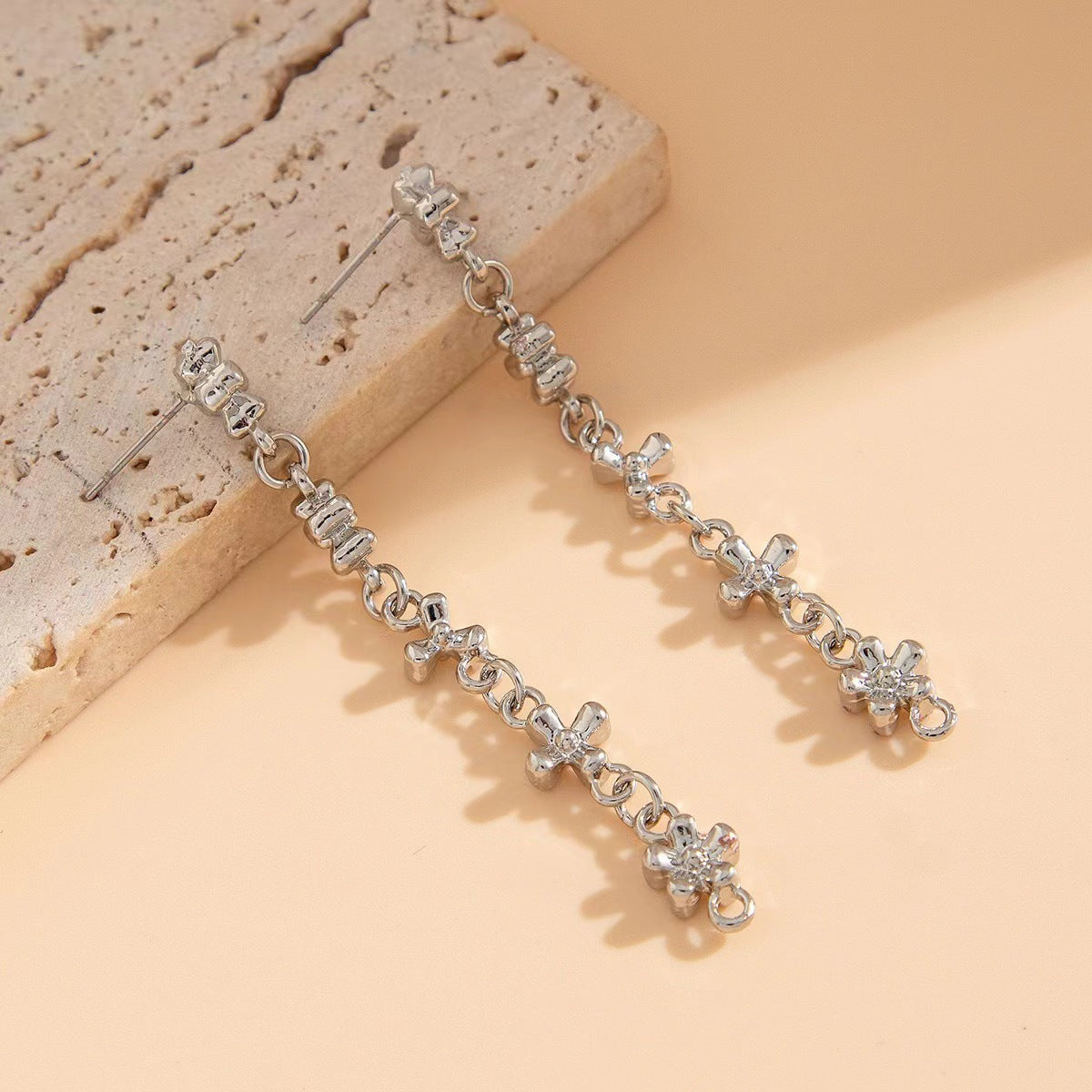 Personalized Rhinestone Y-shaped Necklace Suit